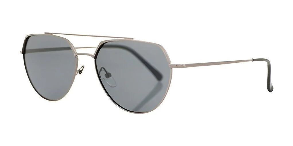 Explore the Fatheadz COLLYWOBBLES Sunglasses | Size 61, designed with an aviator style that includes dark polarized lenses and thin metal frames, providing a stylish appearance and excellent eye protection.