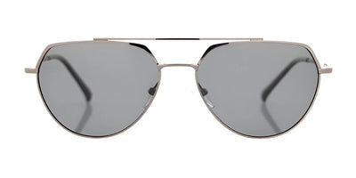The Fatheadz COLLYWOBBLES Sunglasses in size 61, featuring a silver frame with polarized lenses, are ideal for individuals who value both style and eye protection.