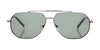 Fatheadz DOOZY Sunglasses | Size 57 / Gunmetal / Grey/Green