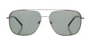 Fatheadz FANDANGLE Sunglasses | Size 60 / Gunmetal / Grey/Green
