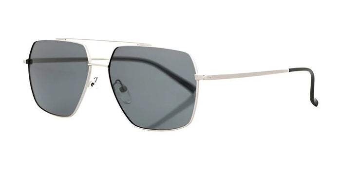 Fatheadz JABBERWOCK Sunglasses | Size 57 / Silver / Grey / Green