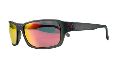 Fatheadz JAXON Sunglasses Trans Grey Red