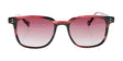 Explore the bold Fatheadz KARMA Sunglasses, Size 53, featuring a striking red gradient frame and dark polarized lenses, ideal for both style and protection.