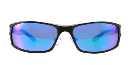 Fatheadz KNUCKLEDUSTER Sunglasses Black Glacier Blue