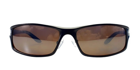 Fatheadz KNUCKLEDUSTER Sunglasses Black Amber