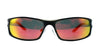 Fatheadz KNUCKLEDUSTER Sunglasses | Size 63 / Black / Volcanic Red
