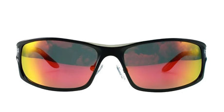 Fatheadz KNUCKLEDUSTER Sunglasses Black Volcanic Red