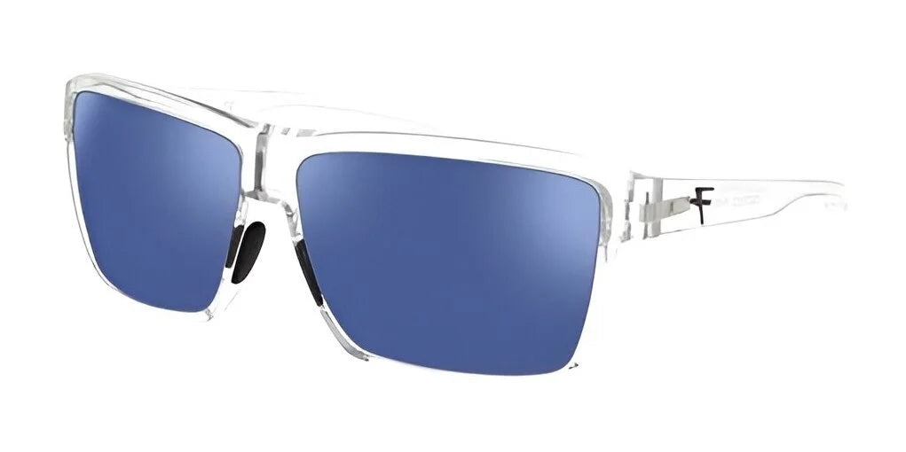 Fatheadz LIGHTS OUT Sunglasses Crystal Tripel Gun Blue (Golf)