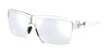 Fatheadz LIGHTS OUT Sunglasses | Size 62 / Crystal / Flare Navy Blue