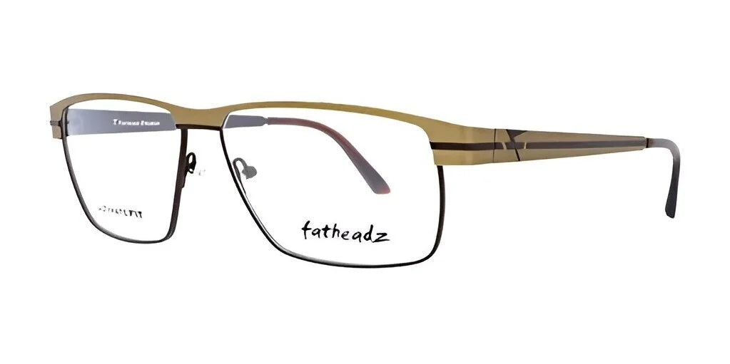 Fatheadz LIMIT Eyeglasses Brown / Gold