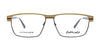 Fatheadz LIMIT Eyeglasses | Size 61 / Brown/Gold