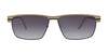 Fatheadz LIMIT Eyeglasses | Size 61 / Brown/Gold