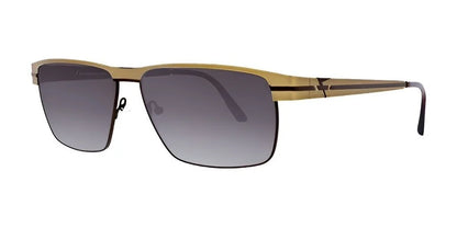 Fatheadz LIMIT Sunglasses Brown / Gold Smoke Gradient, Non Polarized