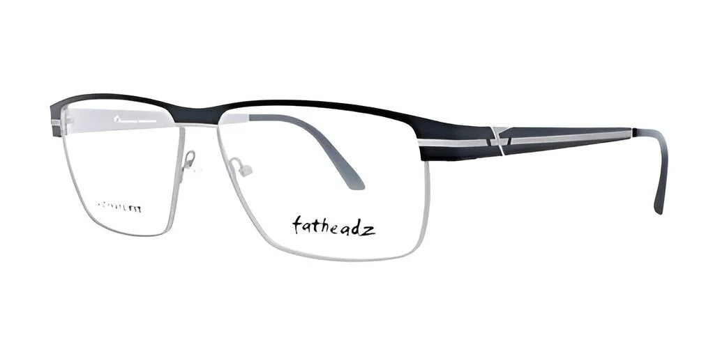 Fatheadz LIMIT Eyeglasses Silver / Black