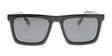 Introducing the Fatheadz MONSOON Sunglasses: stylish, oversized black rectangular sunglasses with dark, polarized lenses for unparalleled style and protection.
