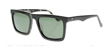 Fatheadz MONSOON Sunglasses Black Tortoise Shell Green