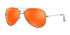 Fatheadz PILOT Sunglasses / Gunmetal / Red / Size 60