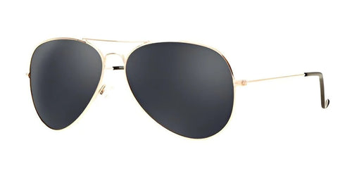 Fatheadz PILOT Sunglasses / Gold / Brown / Size 60