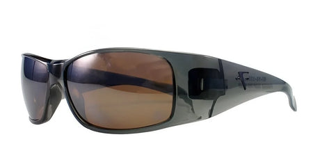 Fatheadz POWER TRIP Sunglasses Trans Grey Brown