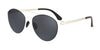 Fatheadz SANDBAG Sunglasses / Silver / Smoke / Size 53