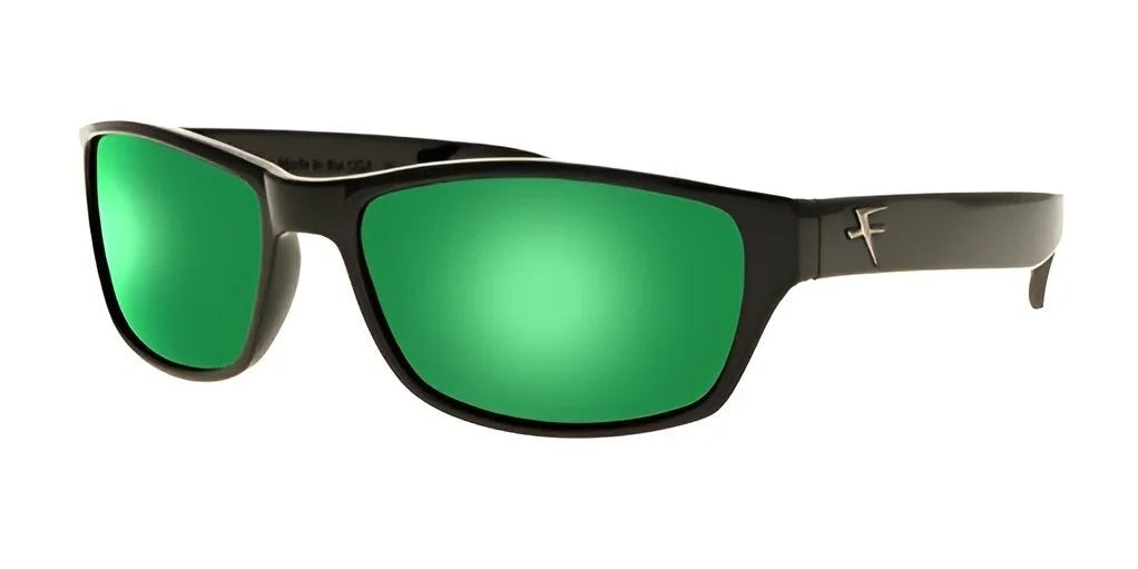 Fatheadz SHUE Sunglasses Black Green & Ri-Pel