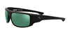 Fatheadz SLIDE JOB Sunglasses | Size 60 / Matte Black / Deep Green