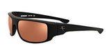 The Fatheadz SLIDE JOB Sunglasses, Size 60, by Fatheadz are perfect for making a bold statement in men's fashion eyewear. These oversized sunglasses feature rectangular orange-tinted lenses and a small logo on the side.