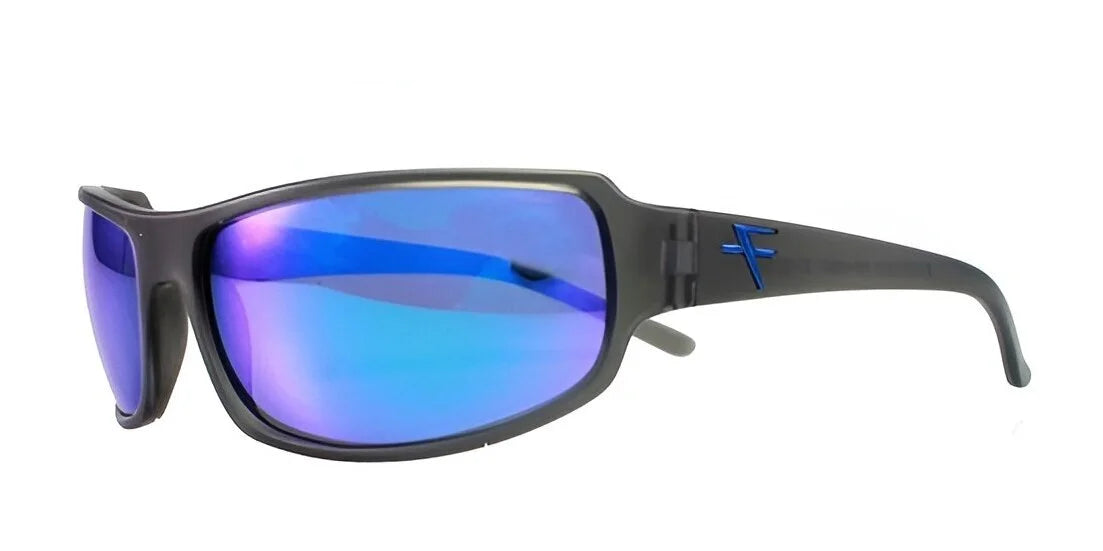 Fatheadz SUPERHERO Sunglasses Trans Grey Blue