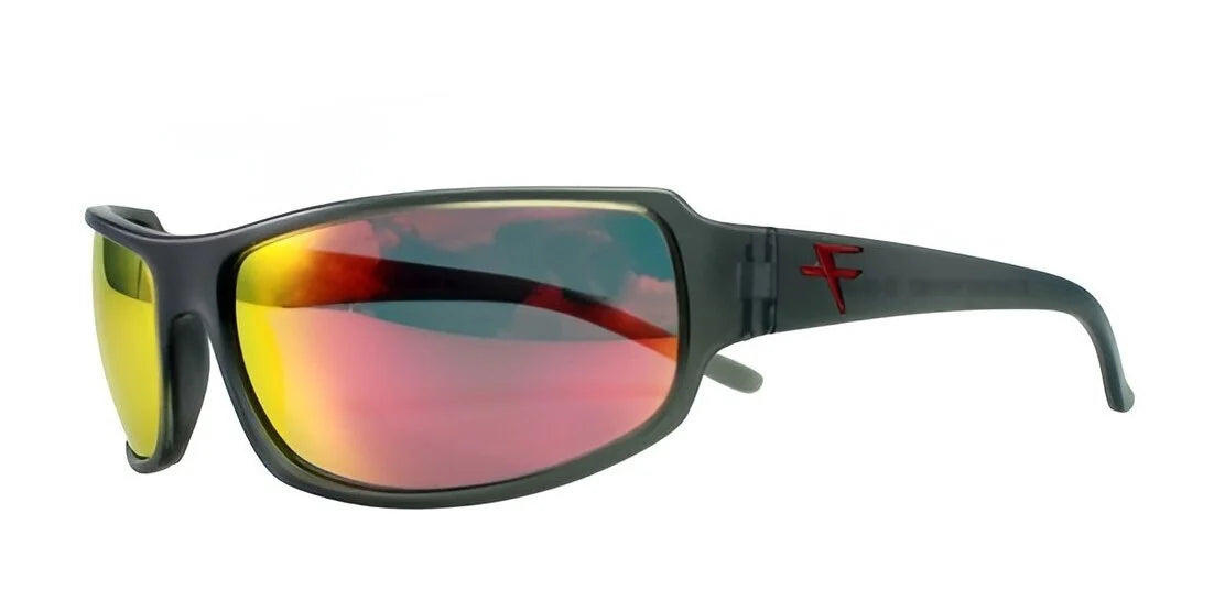 Fatheadz SUPERHERO Sunglasses Trans Grey Red