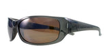 Fatheadz THE BOSS Sunglasses Black Trans Grey / Brown