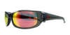 Fatheadz THE BOSS Sunglasses | Size 71 / Black / Trans Grey/Red