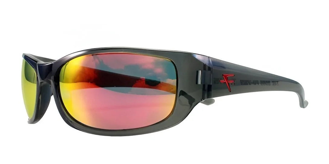 Fatheadz THE BOSS Sunglasses Black Trans Grey / Red