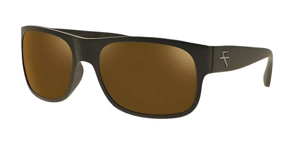 Fatheadz THE DON Sunglasses Matte Black Bronze Titanic