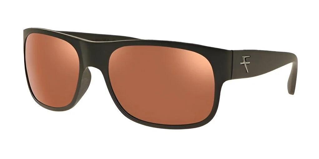 Fatheadz THE DON Sunglasses Matte Black Rose Gold