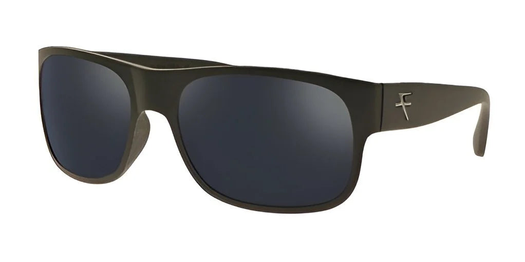 Fatheadz THE DON Sunglasses Matte Black Smoke