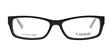 These black rectangular glasses with clear lenses are perfect for individuals with larger head sizes. The interior is marked with "Ultimate Fit" and "Fatheadz THE MIK Eyeglasses | Size 60" to guarantee an ideal fit.
