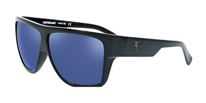 Fatheadz TIGHT Sunglasses Black Tripel Gun Blue (Golf)