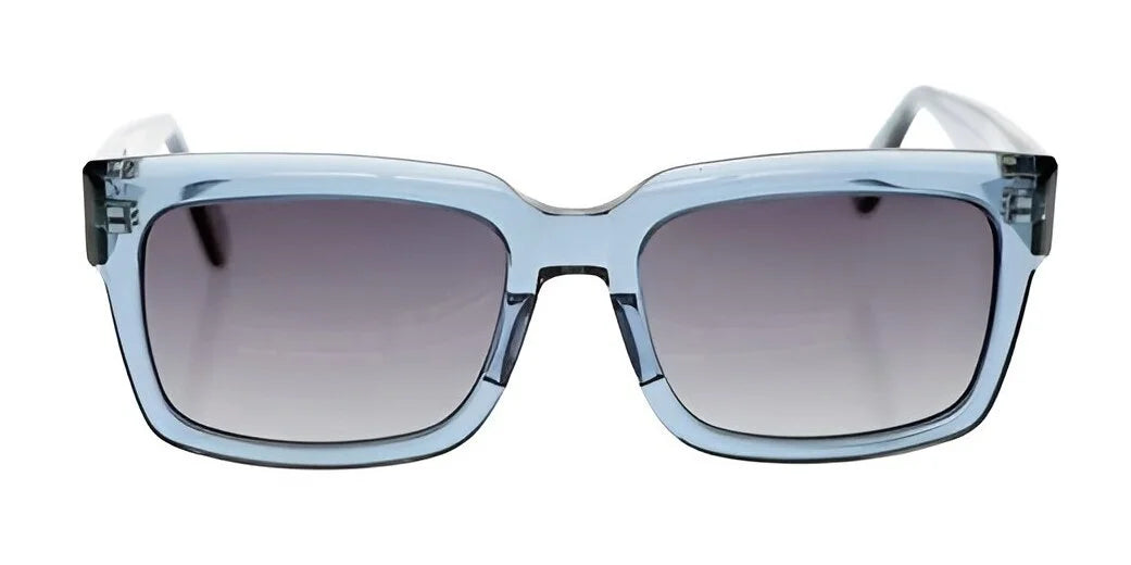 The Fatheadz TWILIGHT sunglasses for men boast a rectangular design in blue and are equipped with gradient lenses for a streamlined appearance.