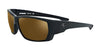 Fatheadz UNCOUTH Sunglasses | Size 62 / Matte Black / Bronze Titanic