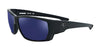 Fatheadz UNCOUTH Sunglasses | Size 62 / Matte Black / Flare Navy Blue