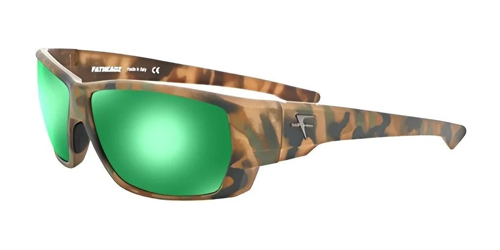 Fatheadz UNCOUTH Sunglasses Camo Green & Ri-Pel (Inshore Fishing)