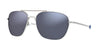 Fatheadz VORTAC Sunglasses / Silver / Blue / Size 58