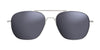Fatheadz VORTAC SILVER Sunglasses | Size 63 / Silver / Blue