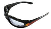 Birdz Oriole Sunglasses / Flames / Clear