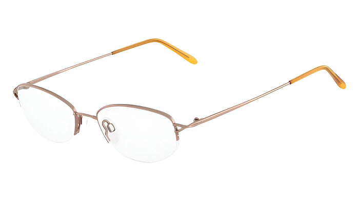 Flexon 635 Eyeglasses / Camel Blush / Size 51