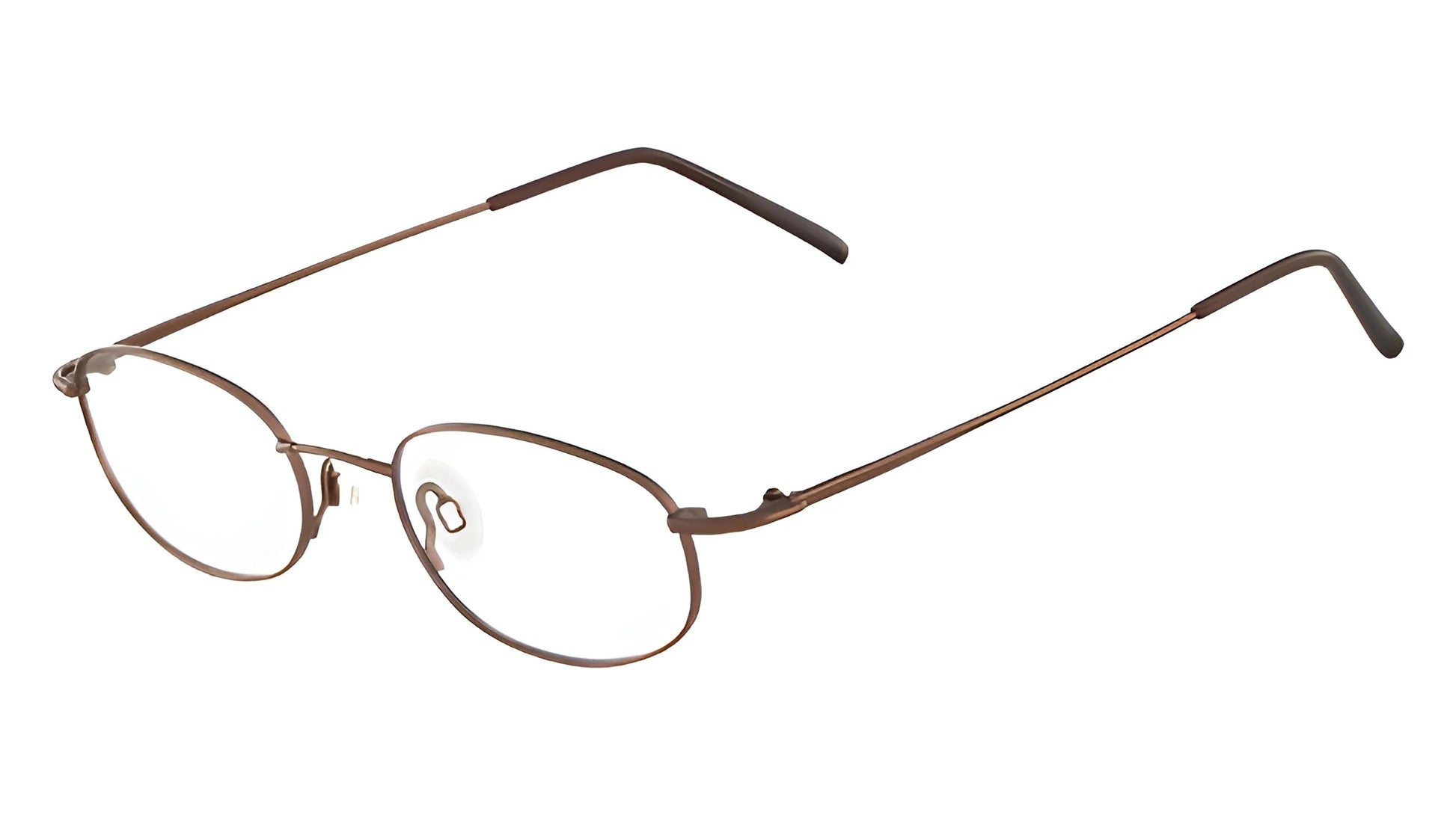 Flexon 609 Eyeglasses Shiny Brown
