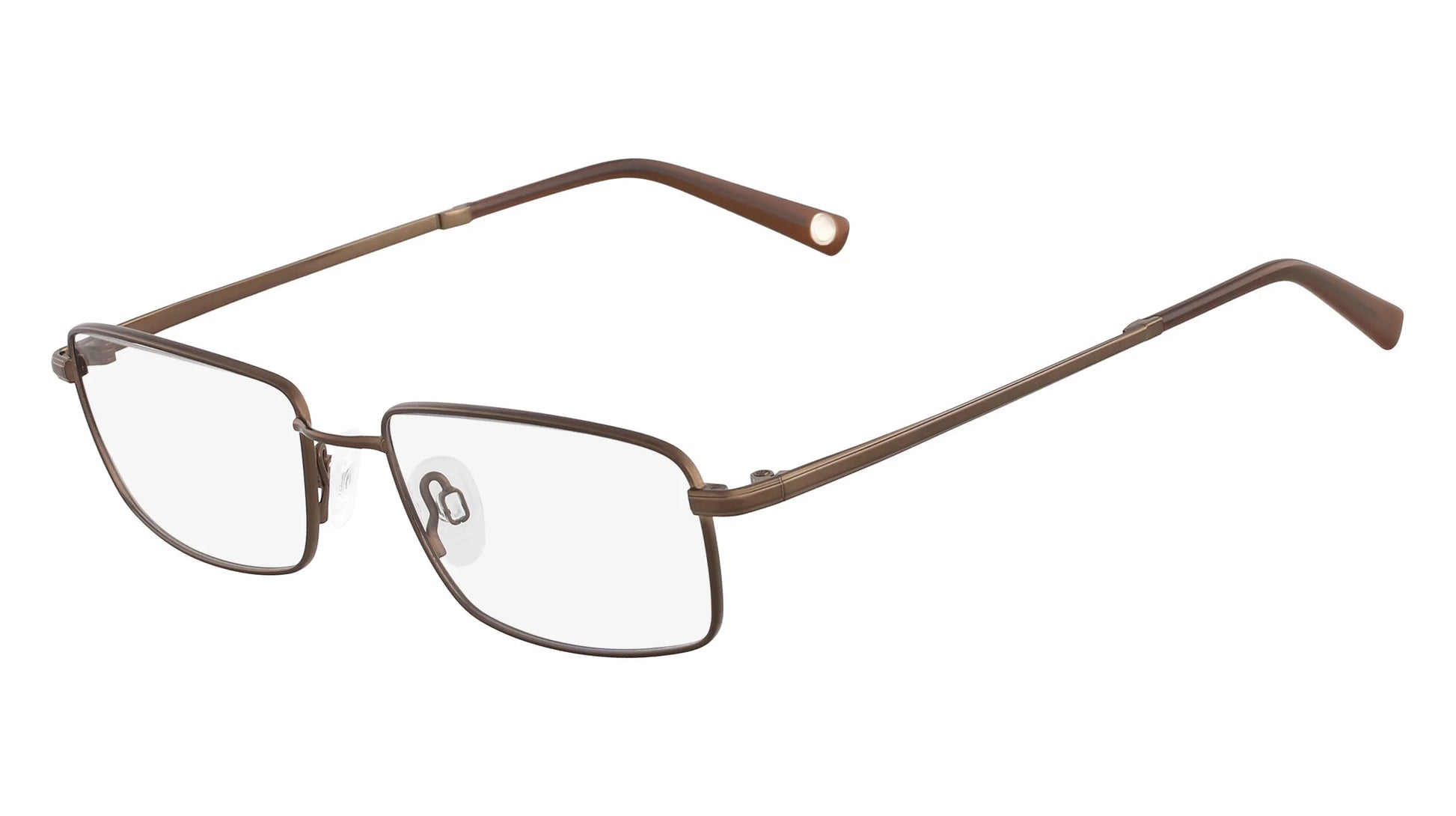 Flexon BENEDICT 600 Eyeglasses Shiny Brown