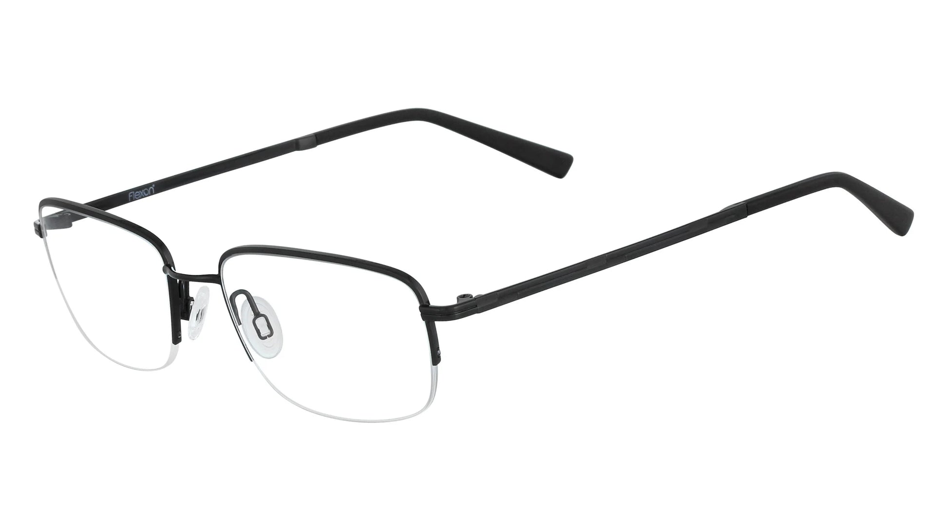 Flexon MELVILLE 600 Eyeglasses Black Chrome