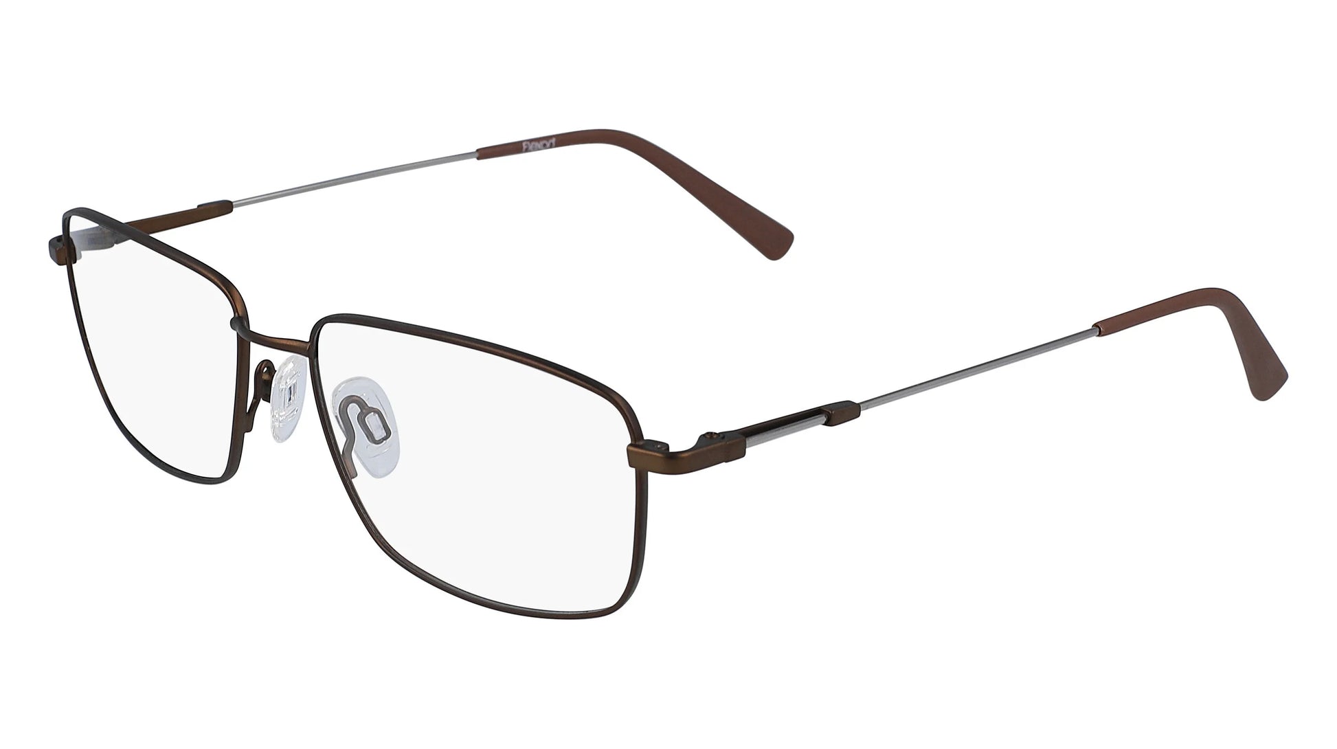 Flexon H6001 Eyeglasses Brown