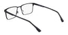 Flexon FLX1006MAG-SET Eyeglasses with Clip-on Sunglasses | Size 55 / Matte Black